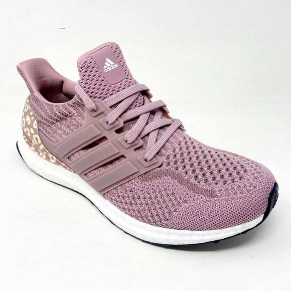 Adidas UltraBoost 5.0 DNA Magic Mauve Leopard Womens Running Shoes GV8724 - Picture 2 of 6